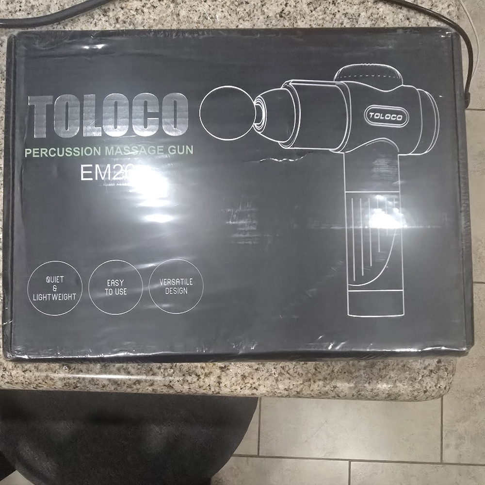 TOLOCO Percussion Massage Gun - Black